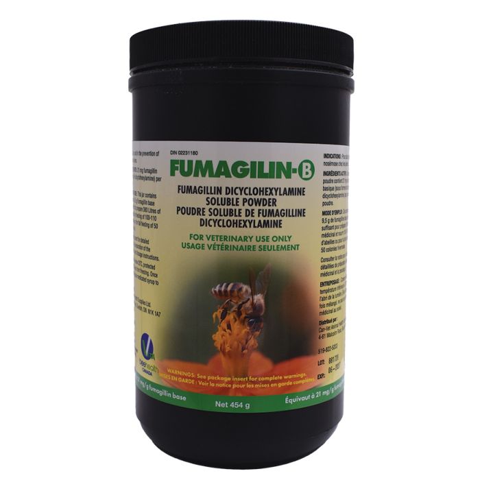 Fumagilin-B 454 gram $440.00 exp 6/2027  for Nosema of Honey Bees